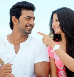 Dev and Koel Mallick in a still from the Bengali film Rangbaaz, where the two actors shared the screen as co-stars.