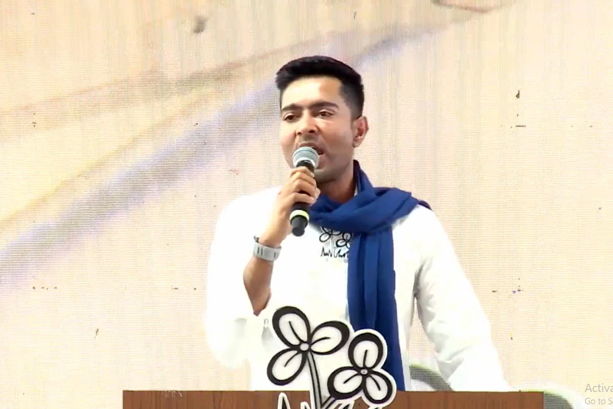 Abhishek Banerjee Daspur rally