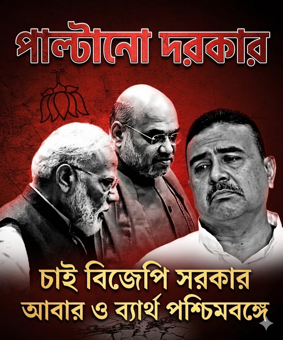 পাল্টানো দরকার, চাই বিজেপি সরকার